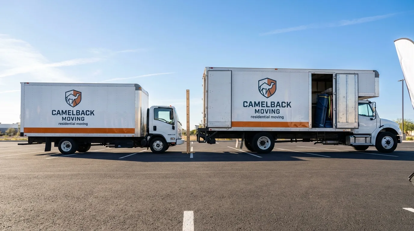Moving truck size capacity guide in West Haverstraw